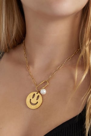 collana a maglie con smile h5 Immagine2